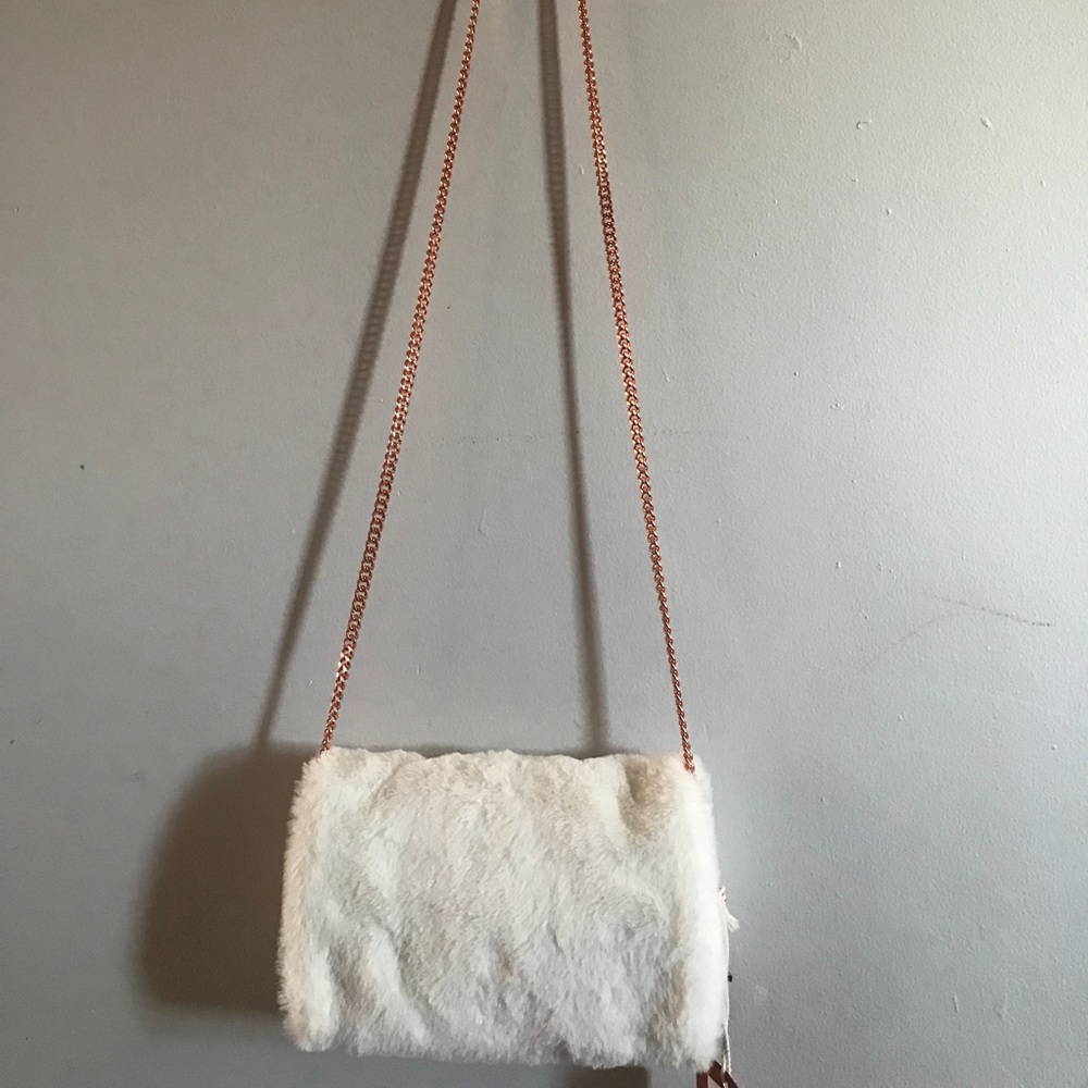 White crossbody bag